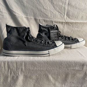 Rare Converse High Top | Garment Dyed Grey | Mens Size 12